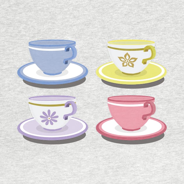 Tea Cups by DreamersDesignCo